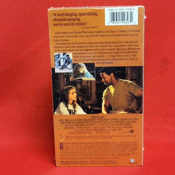 The Pelican Brief VHS New Sealed - Picture 2 of 8